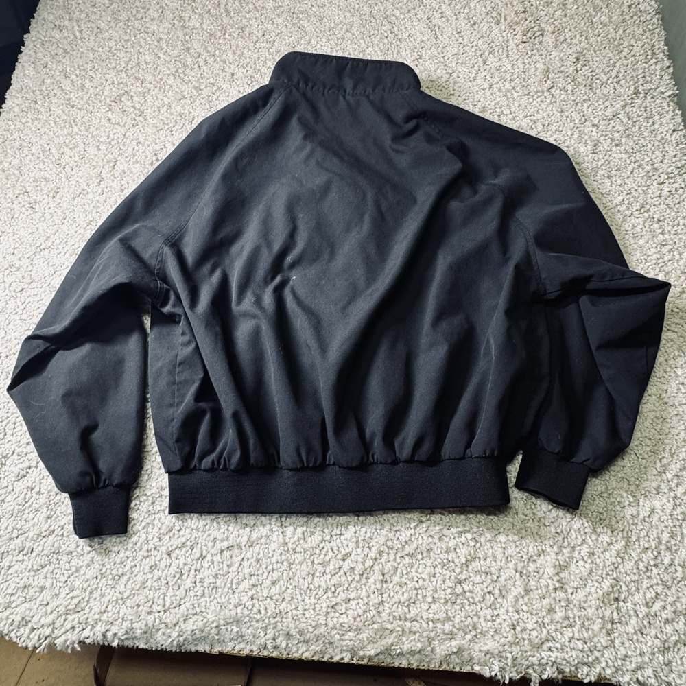 Vintage Swingster Snap-On Motorsports Jacket XXL Black Racing Bomber Coat 90's - Picture 2 of 7